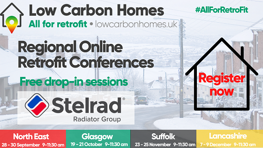 Low Carbon Homes – North East retrofit virtual conference