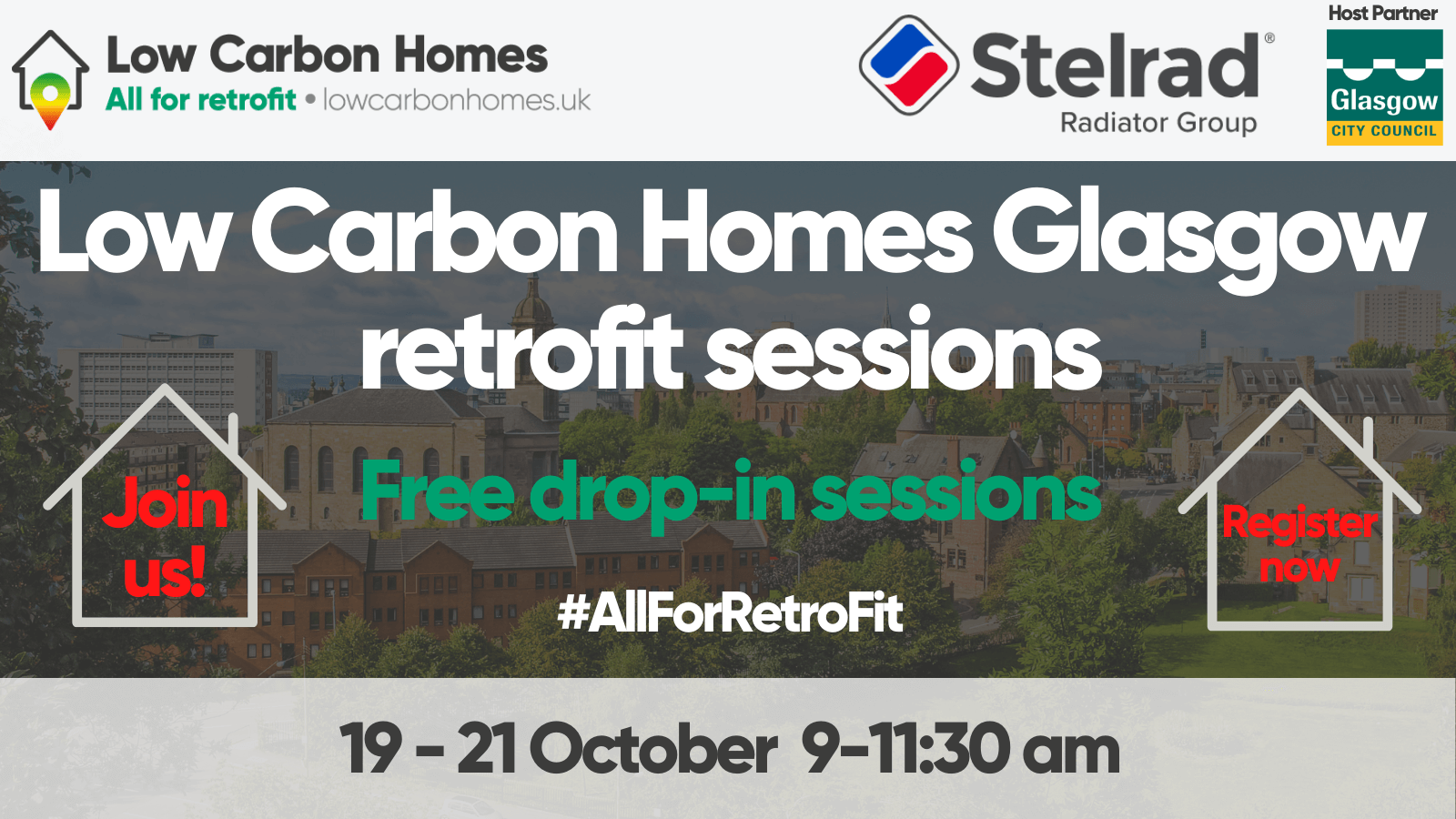 Low Carbon Homes – Glasgow retrofit virtual conference