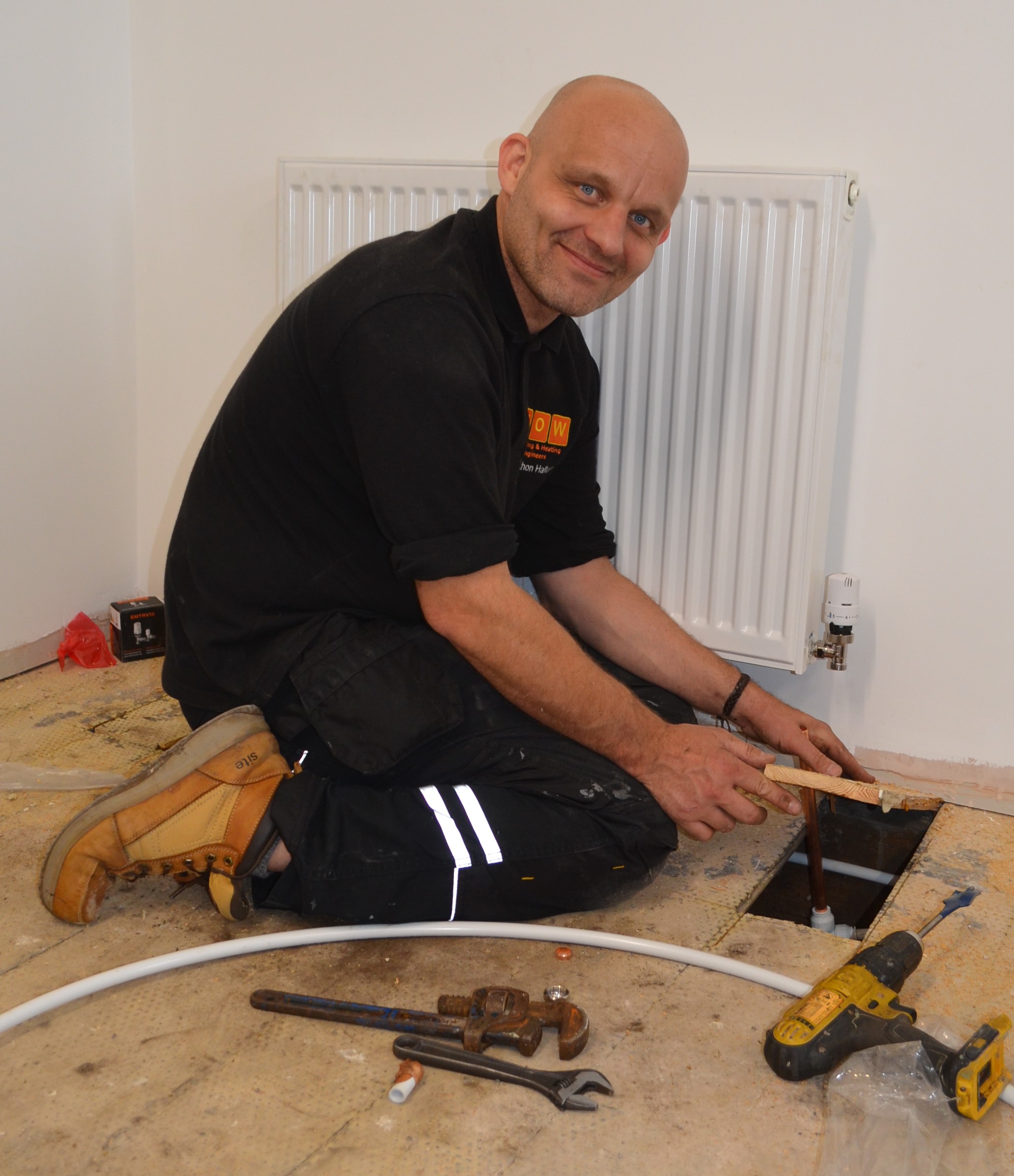 Stelrad supports Warriors of Heat in Sheffield Charity Installation