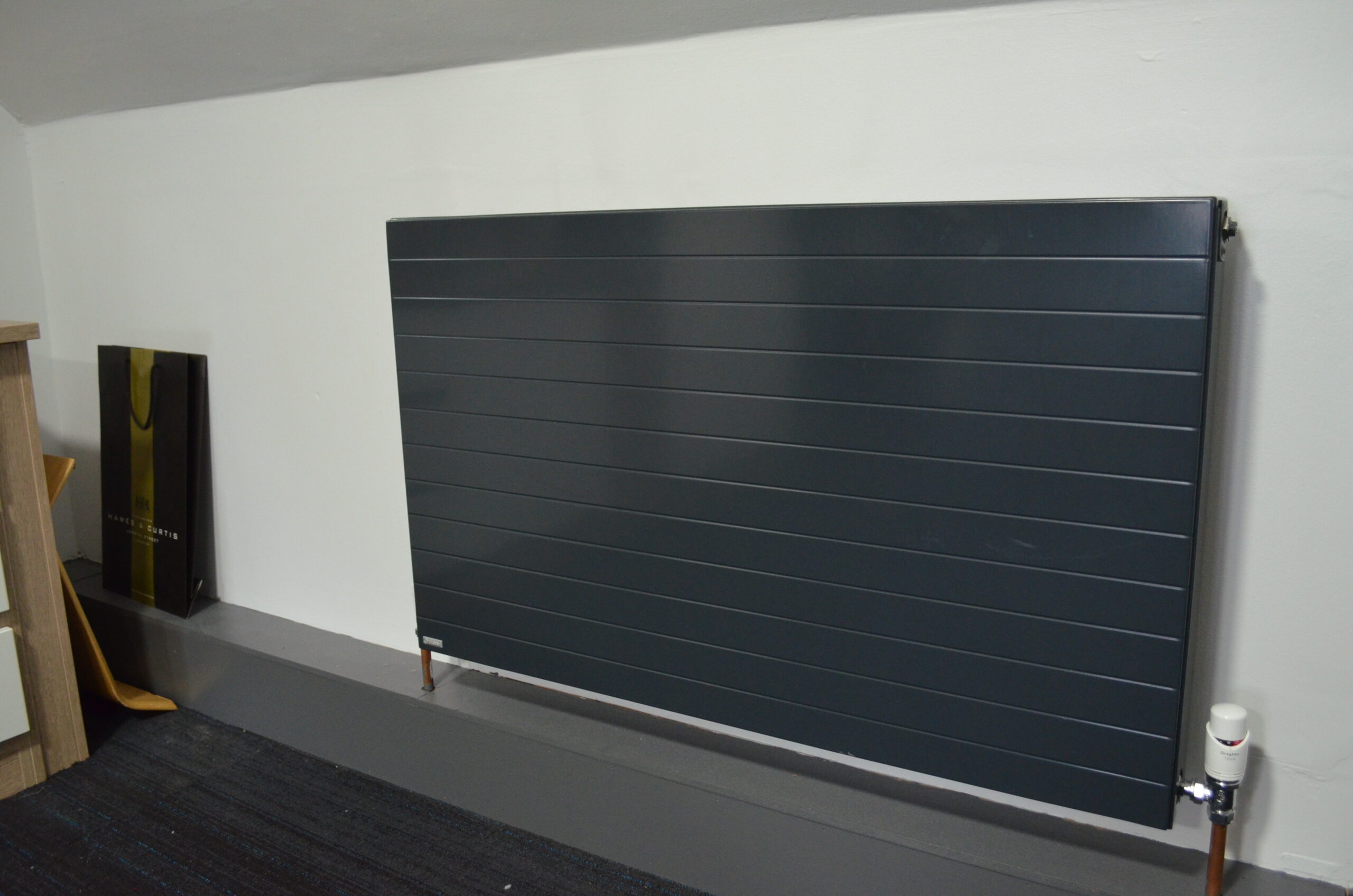 Coloured radiators add warmth to student accommodation in Leeds