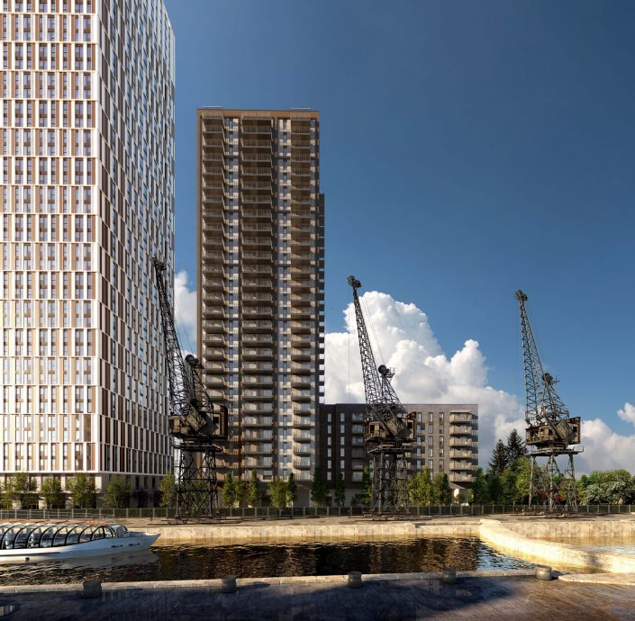 Stelrad radiators bring warmth to Wood Wharf development